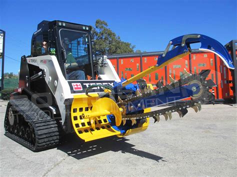 skid steer trencher attachments